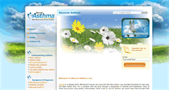 Desktop Screenshot of discoverasthma.com